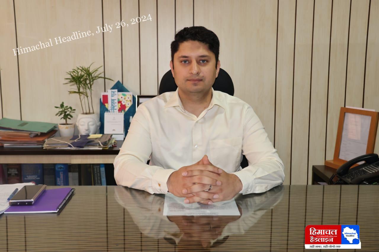 Disability observation camp will be organized in Civil Hospital Thunag-Apoorv Devgan Disability certificates will be provided to avail the benefits of schemes