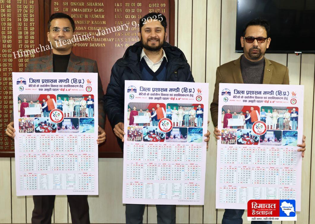 Deputy Commissioner released the Dei 2.0 calendar