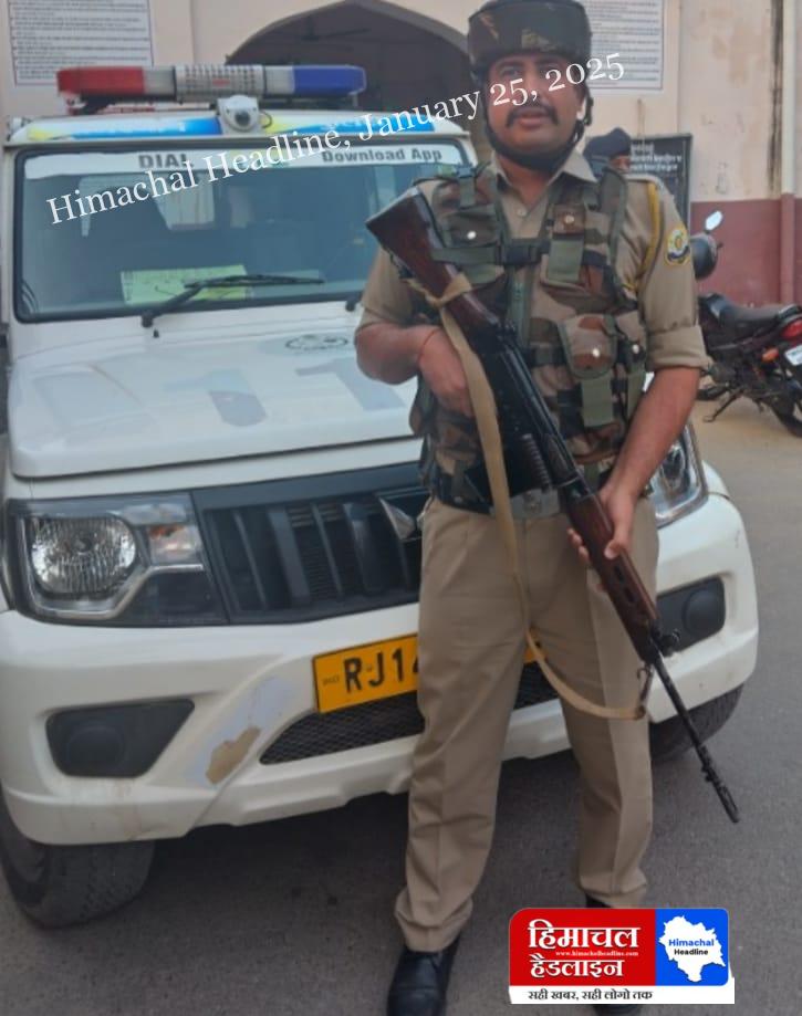 Police constable Ajay, resident of Kuthera, died due to illness