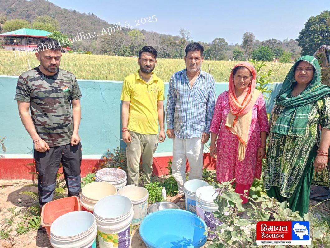 The drinking water crisis has started worsening in sub-division Jawali even before the onset of summer